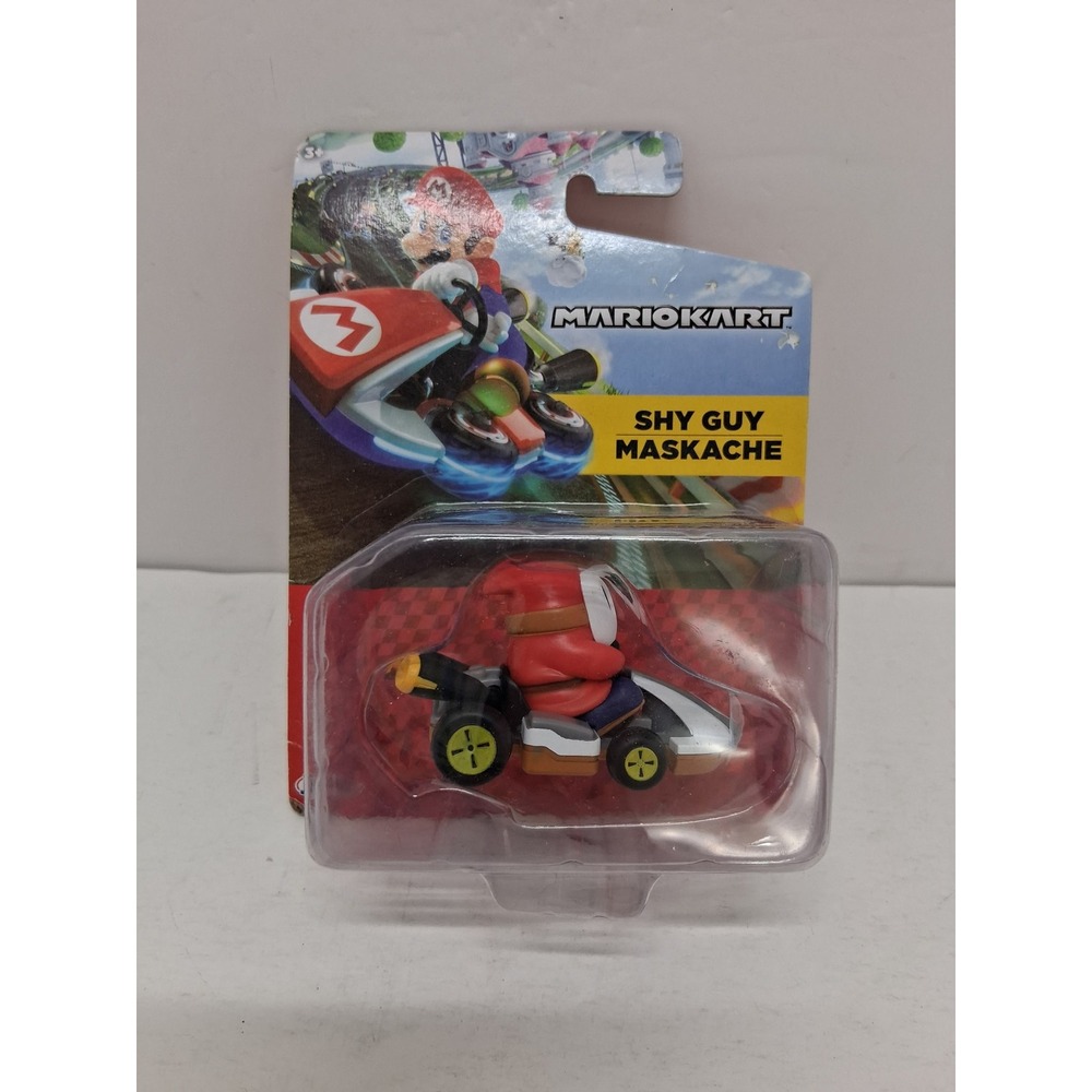 Jakks Pacific Mario Kart Shy Guy Maskache Standard Kart Die-Cast Vehicle New